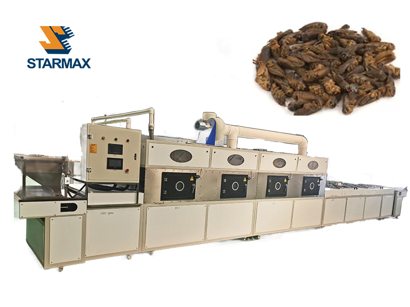 Black Rice Microwave Drying Sterilization Machine