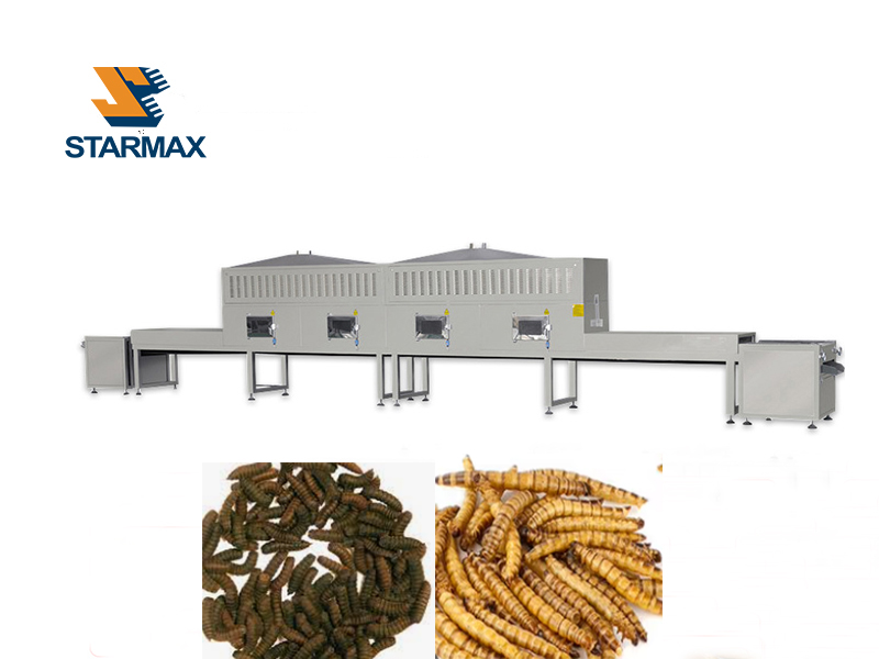 Microwave Drying Puffing Pigskin Equipment