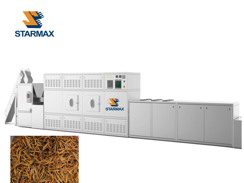 Molitor Mealworms Microwave Inactivation Sterilization Machine
