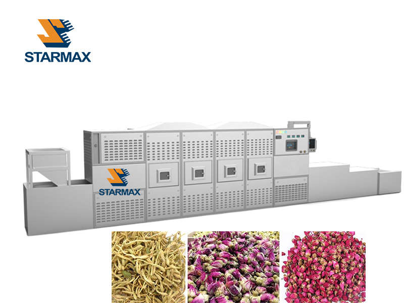 Walnut Kernel Nuts Microwave Curing Drying Machine