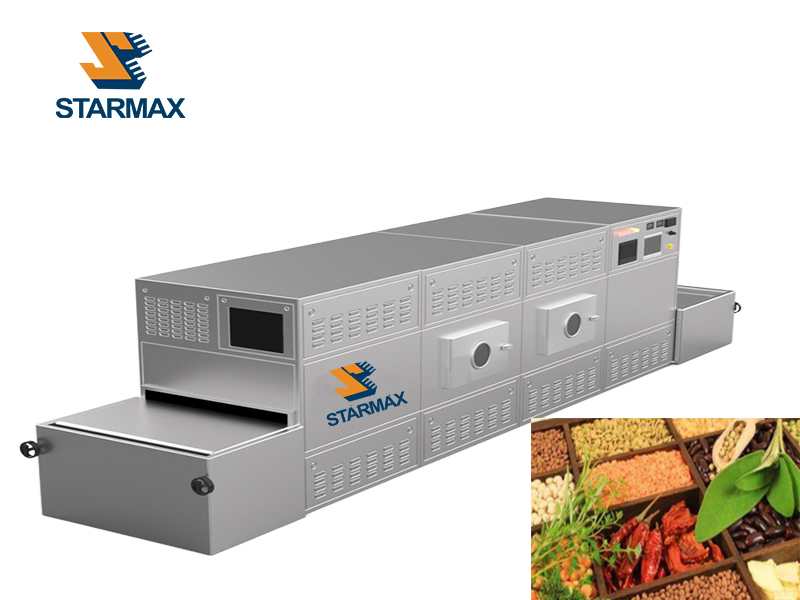 Almond Nuts Microwave Curing Drying Machine