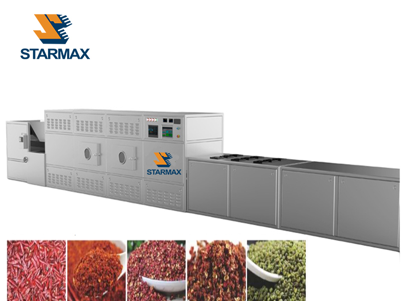 Microwave Heating Drying Machine for Spices