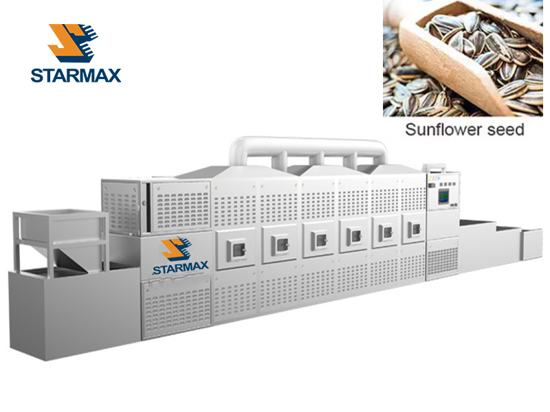 Microwave Belt Curtains Textiles Drying Machine